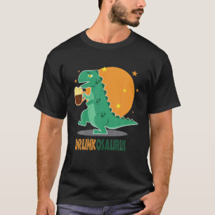 Drunkosaurus Oktoberfest Drunk Dinosaur T T-Shirt