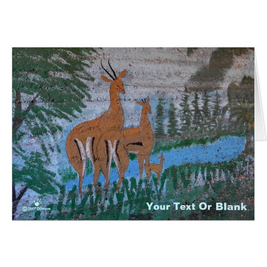 Druze Street Art - Gazelle (Front Horizontal)