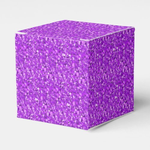 Druzy crystal _ amethyst purple favor boxes