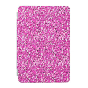 Druzy crystal - fuchsia pink iPad mini cover