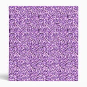 Druzy crystal - light orchid binder