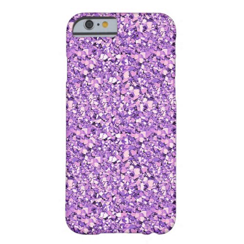 Druzy crystal _ light orchid barely there iPhone 6 case