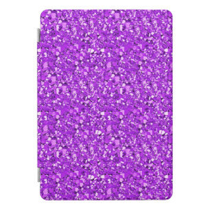 Druzy Crystal Pattern, Amethyst Purple iPad Pro Cover
