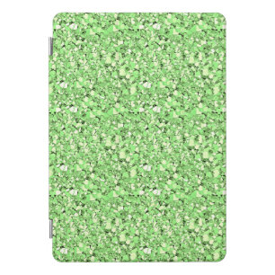 Druzy Crystal Pattern, Peridot Green iPad Pro Cover