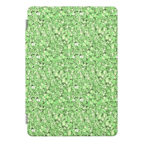 Druzy Crystal Pattern Peridot Green iPad Pro Cover