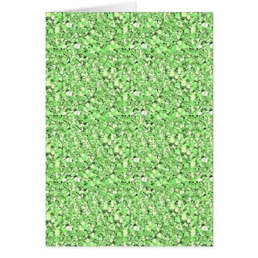 Druzy crystal - peridot green cards (Front)