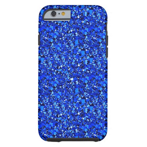 Druzy crystal _ Sapphire blue Tough iPhone 6 Case