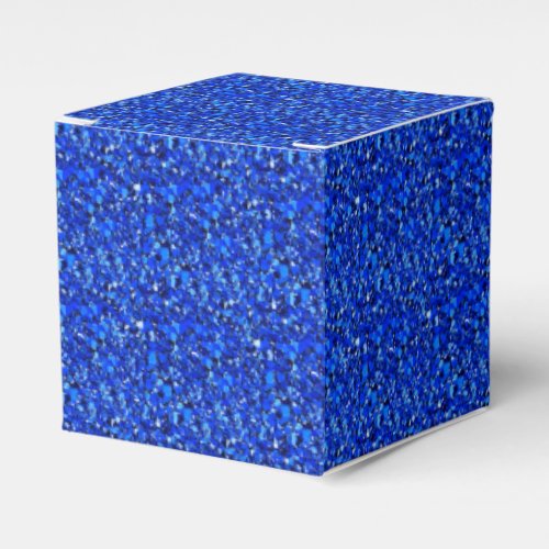 Druzy crystal _ sapphire blue favor boxes