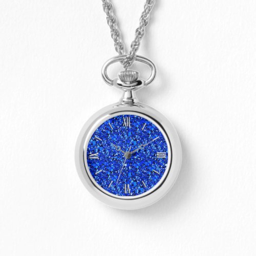 Druzy crystal _ Sapphire blue Watch