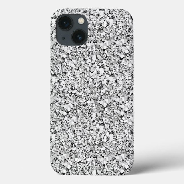 Druzy crystal - white gold color Case-Mate iPhone case (Back)