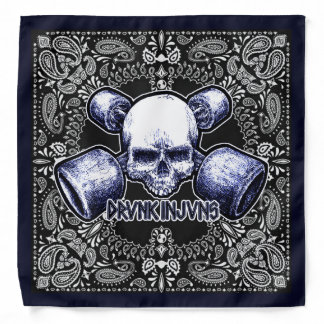 DRVNK INJVNS Skate Rock Bandana