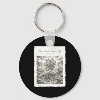 Dry bones come to life christian bible poster  keychain