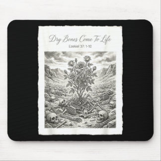 Dry bones come to life christian bible poster  mouse pad