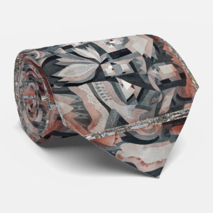 Dry Cooler Garden Necktie Wearable Art with Style