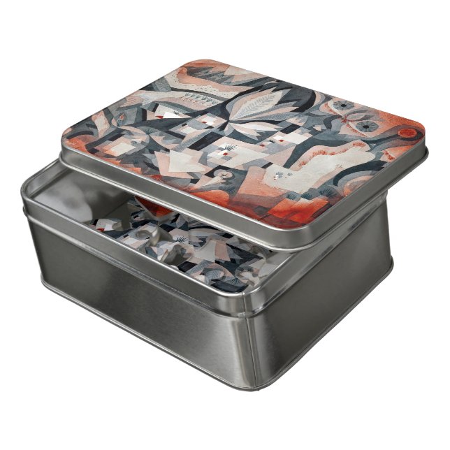 Dry cooler garden - Paul Klee - Jigsaw Puzzle (Lid Open)