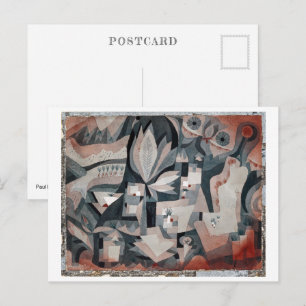 Dry Cooler Garden Paul Klee Postcard