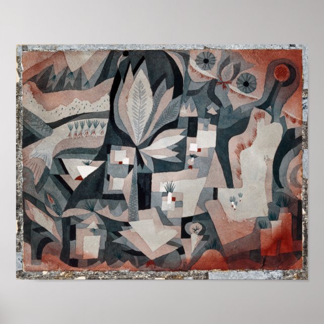 Dry Cooler Garden | Paul Klee | Poster (Front)