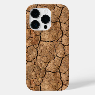 Dry Cracked Earth Texture iPhone Case