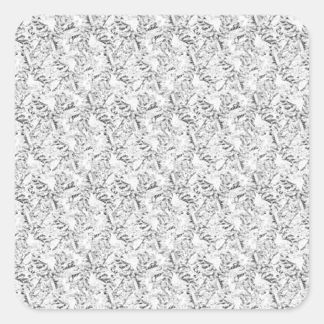 dry Design Twenty Two Square Sticker (Front)