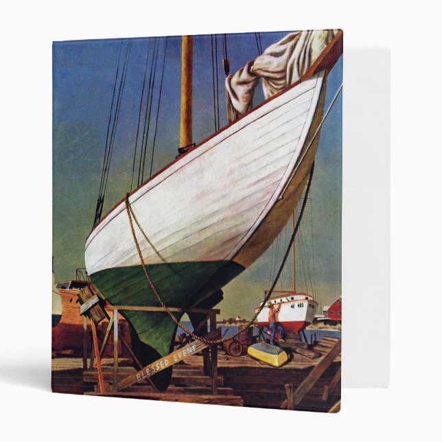 Dry Dock by John Atherton 3 Ring Binder (Front/Inside)