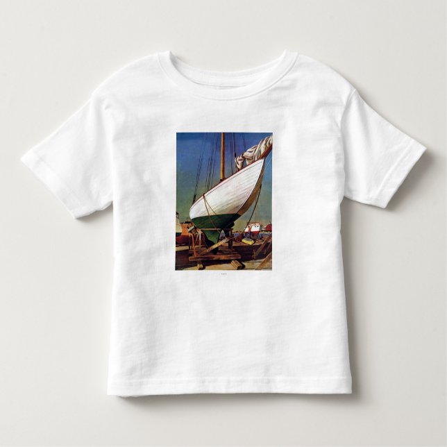 Dry Dock by John Atherton Toddler T-shirt (Front)