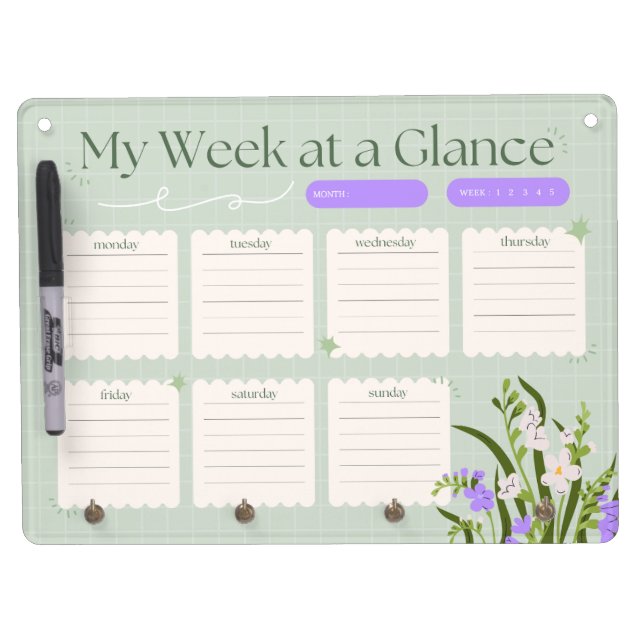 Dry Erase Board (Front)