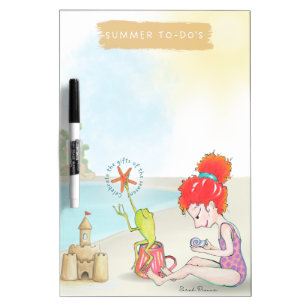 Dry erase board cute summer decor