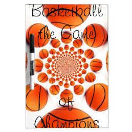Dry Erase Board l Love Basketball the Game of Cham