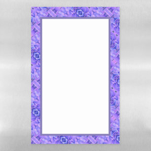 Dry Erase Board Lavender Peony Pattern