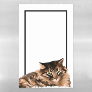Dry Erase Board Maine Coon Cat