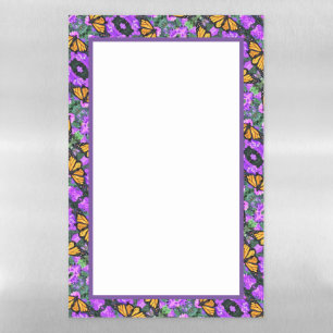 Dry Erase Board Monarch & Asters