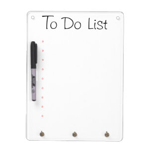 Dry Erase Board - To Do List