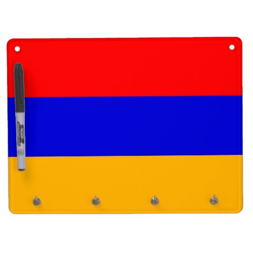 Dry Erase Board with Flag of Armenia