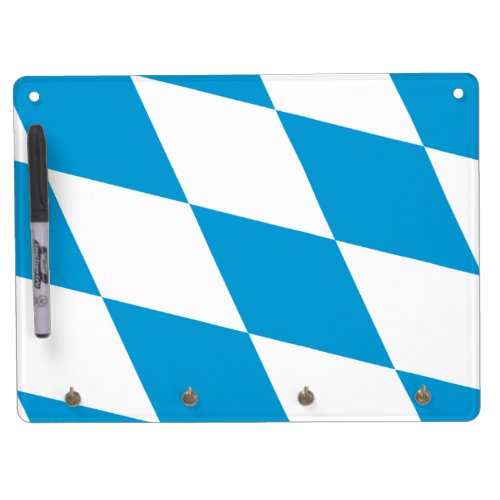 Dry Erase Board with Flag of Bavaria