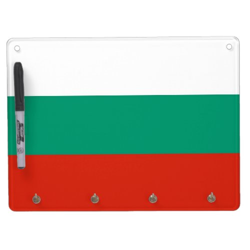 Dry Erase Board with Flag of Bulgaria