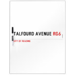 Talfourd avenue  Dry Erase Boards