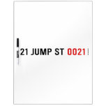 21 JUMP ST  Dry Erase Boards