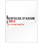 Sixfields Stadium   Dry Erase Boards