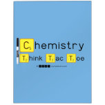 Chemistry
 Think Tac Toe  Dry Erase Boards