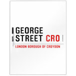 George  Street  Dry Erase Boards