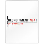 Recruitment  Dry Erase Boards