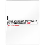  19 dulwich road scottsville  pietermaritzburg  Dry Erase Boards