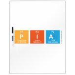 Pia  Dry Erase Boards