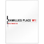 Ramillies Place  Dry Erase Boards