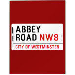 abbey road  Dry Erase Boards