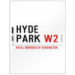 HYDE PARK  Dry Erase Boards