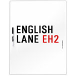 English  Lane  Dry Erase Boards