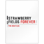 Strawberry Fields  Dry Erase Boards