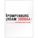 POMPENBURG rdam  Dry Erase Boards