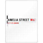 Amelia street  Dry Erase Boards